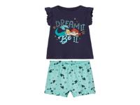 Korte kinder pyjama (De kleine zeemeermin, 98/104) - thumbnail