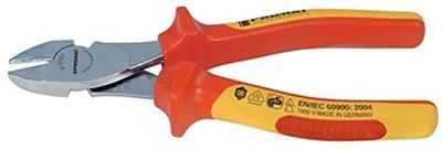 Promat/Tecwerk Kracht-zijsnijtang | lengte 180 mm | verchroomd VDE | meercomponenten mantels - 4000810157