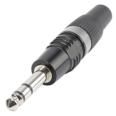 Hicon HI-J63SP-B Jackplug 6,35 mm Stekker, recht Aantal polen: 3 Stereo Zwart, Zilver 1 stuk(s) Hicon HI-J63SP-B Jackplug 6,35 mm Stekker, recht Aantal polen: 3 Stereo Zwart, Zilver 1 stuk(s)