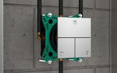 Hansgrohe ShowerSelect Comfort E stopkraan inbouw voor 3 functies, chroom Hansgrohe ShowerSelect Comfort E stopkraan inbouw voor 3 functies, chroom