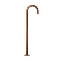 Baduitloop Hotbath Cobber Vrijstaand 106 cm Geborsteld Koper Living Colours - thumbnail