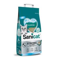 Sanicat Strong Clumps Baby Powder kattenbakvulling 2 x 10 kg - thumbnail