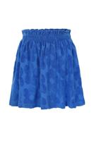 LOOXS Little Zomer rok meisjes jaquard bloemen terry - blauw - thumbnail