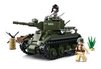 Sluban WWII - Russian light Tank (M38-B0686) - thumbnail