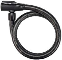 Trelock pk pantserkabelslot 360/100/19mm zwart - thumbnail
