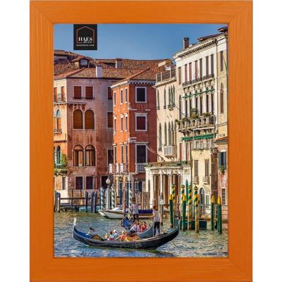Haes Deco Houten Fotolijst Venezia oranje voor 1 foto formaat 15x20 -SP12420
