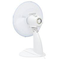 VidaXL Tafelventilator 3 snelheden 40 w 30 cm wit - thumbnail