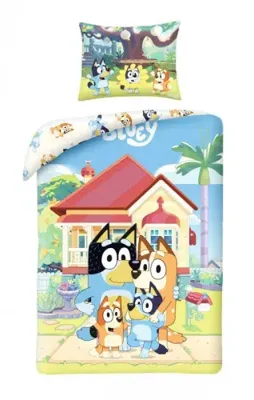 Bluey Dekbedovertrek Family 140 x 200 cm - katoen Bluey Dekbedovertrek Family 140 x 200 cm - katoen