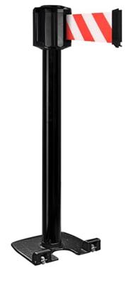 VISO RXLO1100BKRB Afzetpaal Riem- of kettinglengte 10 m (Ø x h) 80 mm x 111 cm VISO RXLO1100BKRB Afzetpaal Riem- of kettinglengte 10 m (Ø x h) 80 mm x 111 cm