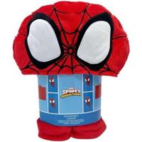Coperta in pile con cappuccio 3D - SPIDERMAN - 120 x 150 cm - thumbnail