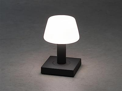 KonstSmide Oplaadbare tafellampMonaco antraciet - 7825-372 - thumbnail