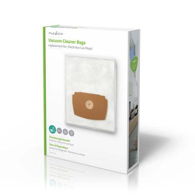 Nedis Stofzuigerzak | 4 Stuks | Synthetisch | voor Electrolux | Wit | 1 stuks - DUBG224ELE4 DUBG224ELE4