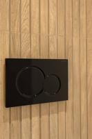 Geberit Sigma 01 bedieningspaneel glans zwart voor Sigma reservoirs 8cm (UP720) en 12cm (UP320) - thumbnail