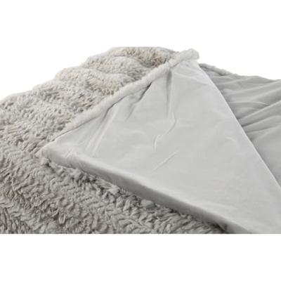 Deken Home ESPRIT Lichtgrijs 220 x 240 x 1 cm