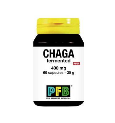 SNP Chaga fermented 400 mg puur 60 Vegetarische capsules