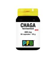 SNP Chaga fermented 400 mg puur 60 Vegetarische capsules - thumbnail