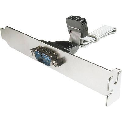 Digitus DIGITUS - Slotblech Adapterkabel, D-Sub9/St - IDC 2x 5pin/Bu 1 poort Seriële interfacekaart Serieel (9-pol.)