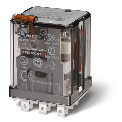 Finder 62.33.8.230.4040 Steekrelais 230 V/AC 16 A 3x wisselcontact 1 stuk(s)
