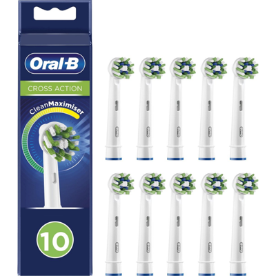 Oral B Oral-B Crossaction Opzetborstels - 10 Stuks