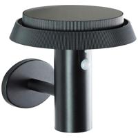Brilliant Alvero G40430/06 Wandlamp op zonne-energie met bewegingsmelder LED 4 W Zwart - thumbnail
