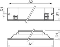 HF-B 158/258 TLD/EII  - Electronic ballast 2x58W HF-B 158/258 TLD/EII - thumbnail