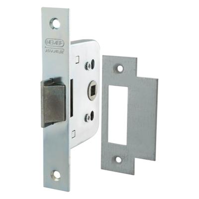 Nemef_YALE 55 Loopslot | DM50mm | krukgat 8mm | voorplaat staal verzinkt 22x133mm rechthoekig | zamac verzinkte dagschoot | DR 1+2+3+4 - 9005500535