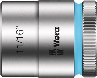 Wera 8790 HMB Zyklop Hand- en Machinedop met 3/8"-Aandrijving, 11/16 duim - 1 stuk(s) - 05003577001 Wera 8790 HMB Zyklop Hand- en Machinedop met 3/8"-Aandrijving, 11/16 duim - 1 stuk(s) - 05003577001