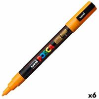 Markeerstift POSCA PC-3M Oranje (6 Stuks) - thumbnail