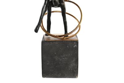 Decoratieve figuren DKD Home Decor Zwart Gouden Metaal Hars Modern (17 x 14 x 42,5 cm) Decoratieve figuren DKD Home Decor Zwart Gouden Metaal Hars Modern (17 x 14 x 42,5 cm)