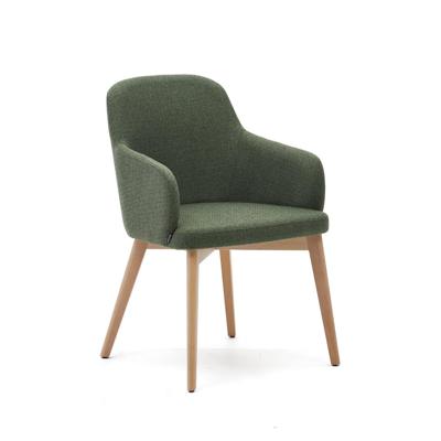 Kave Home Eetkamerstoel 'Nelida' kleur Groen Kave Home Eetkamerstoel 'Nelida' kleur Groen
