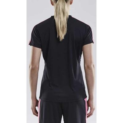 Craft 1905567 Progress Contrast Jersey W - Black/Pop - XL