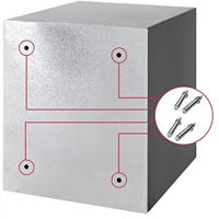 Kluis met elektronisch slot deurdikte 4mm - thumbnail