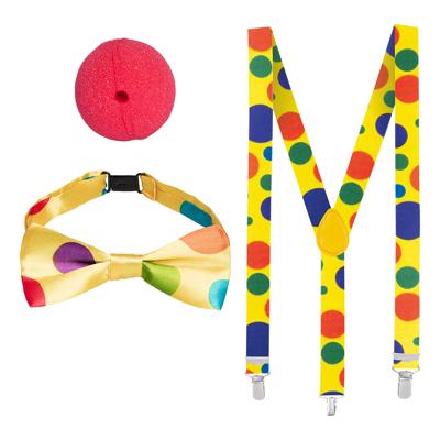 Accessoireset Clown 3-Delig