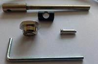 Elvedes 6473 rvs binnenkabel trommelrem ton/peer met stelbout op kaart - thumbnail