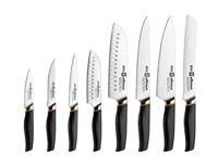 Santoku-mes BRA A198004 Grijs Roestvrij staal - thumbnail