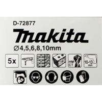 Makita Accessoires D-72877 | TCT-borenset | 5-delig - D-72877 - thumbnail