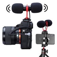 SAIREN T Mic Dual-Head interview microfoon - thumbnail