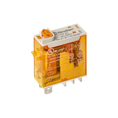 Finder 46.61.8.120.0040 Steekrelais 120 V/AC 16 A 1x wisselcontact 1 stuk(s) Finder 46.61.8.120.0040 Steekrelais 120 V/AC 16 A 1x wisselcontact 1 stuk(s)