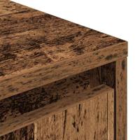 Tv-meubel met LED-verlichting 100x41x50 cm oud houtkleurig - thumbnail