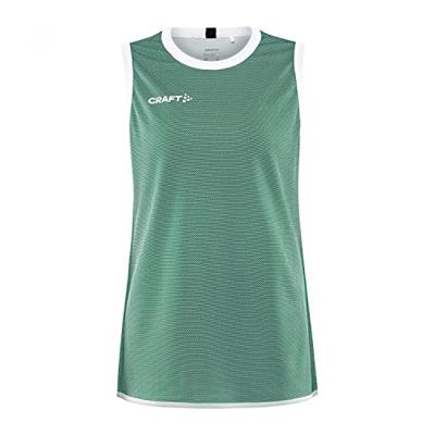 Craft 1911110 Progress Rev. Basket Singlet W - Team Green/White - XS