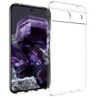 Accezz Clear Backcover Google Pixel 8a Telefoonhoesje Transparant - thumbnail