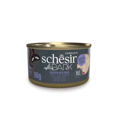 Schesir after dark kat kip&eend pate 80gr - Malanico