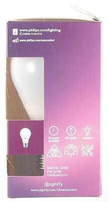 Philips LED 78269600 LED-lamp Energielabel F (A - G) 7.5 W = 60 W Warmwit (Ø x h) 6.2 cm x 11.4 cm Incl. daglichtsensor 1 stuk(s)