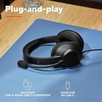 Oordopjes Trust 25462 Zwart - thumbnail