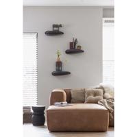 WOOOD Krukje 'Bikkel', kleur Zwart, Ø28cm - thumbnail