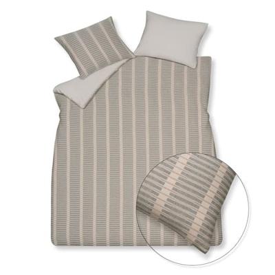 Vandyck Vandyck Pure 73 Yarn Dyed Dekbedovertrek 1-persoons (140x200/220) stone