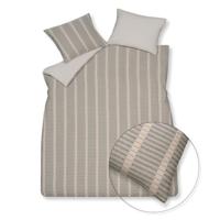 Vandyck Vandyck Pure 73 Yarn Dyed Dekbedovertrek 1-persoons (140x200/220) stone - thumbnail