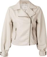 Pu biker jacket shifting sand - thumbnail