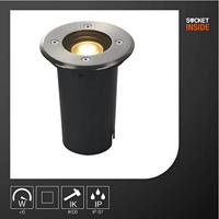 SLV Solasto 227680 Buitenlamp (inbouw) GU10 LED 6 W RVS - thumbnail