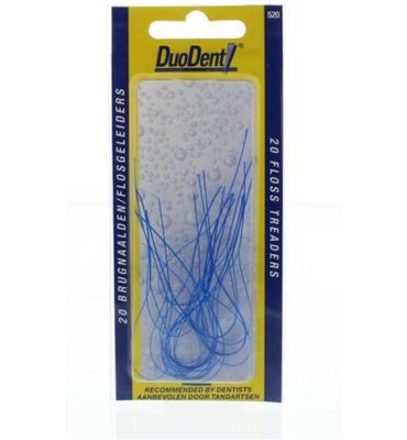Duodent Brugnaalden/Flosgeleiders Super-Fine 20st Duodent Brugnaalden/Flosgeleiders Super-Fine 20st